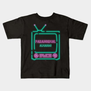 NEON PARANORMAL ALMANAC Kids T-Shirt